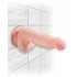 King Cock Triple Density Dildo - 5 inches Beige