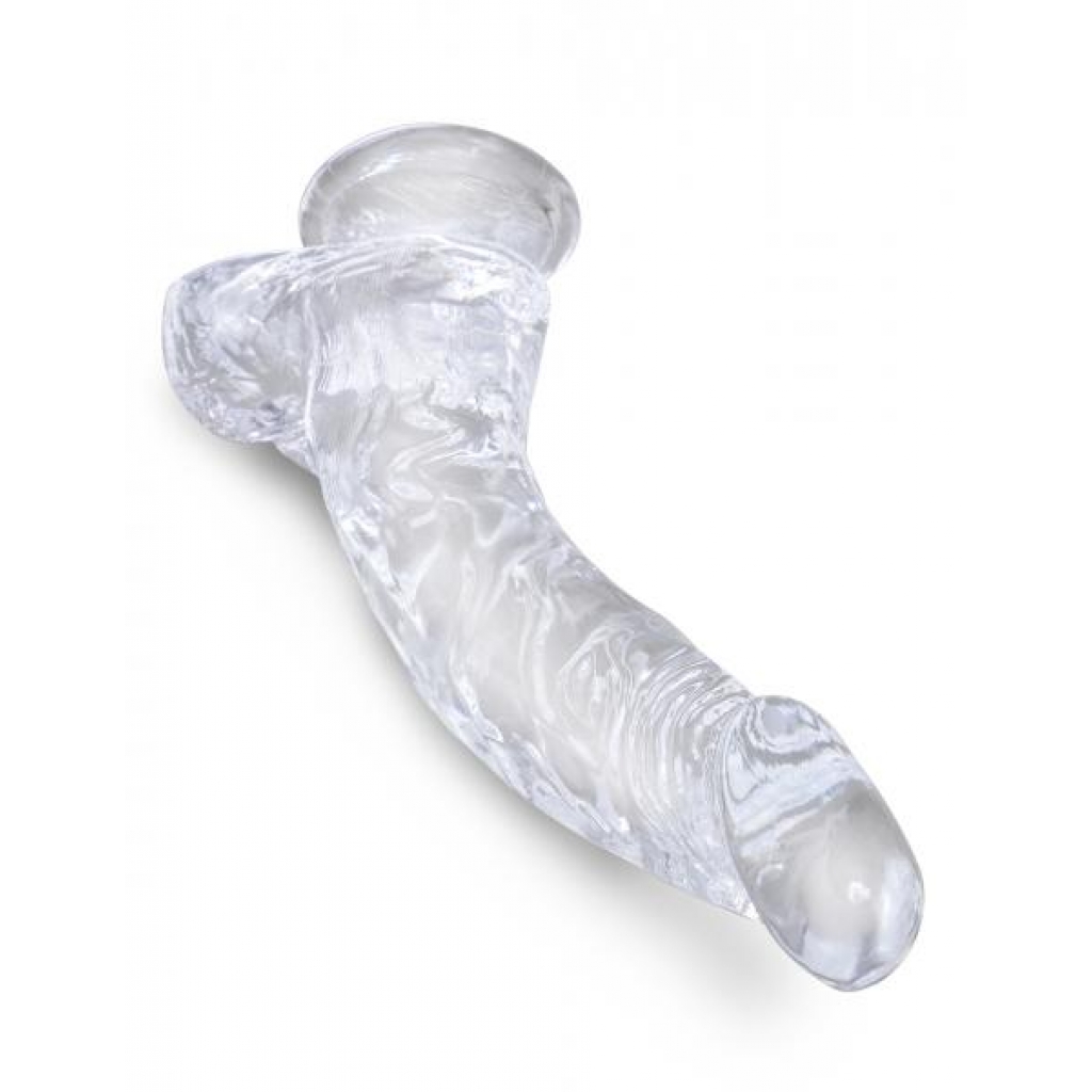 King Cock Clear 7.5 Inches Cock With Balls