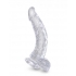 King Cock Clear 7.5 Inches Cock With Balls