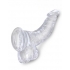 King Cock Clear 7.5 Inches Cock With Balls