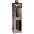 King Cock Elite 11 In Dual Density Dildo - Brown