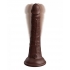 King Cock Elite 7 in Vibrating Dual Density - Brown