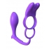 Fantasy C-Ringz Ass-Gasm Vibrating Rabbit - Purple