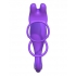 Fantasy C-Ringz Ass-Gasm Vibrating Rabbit - Purple