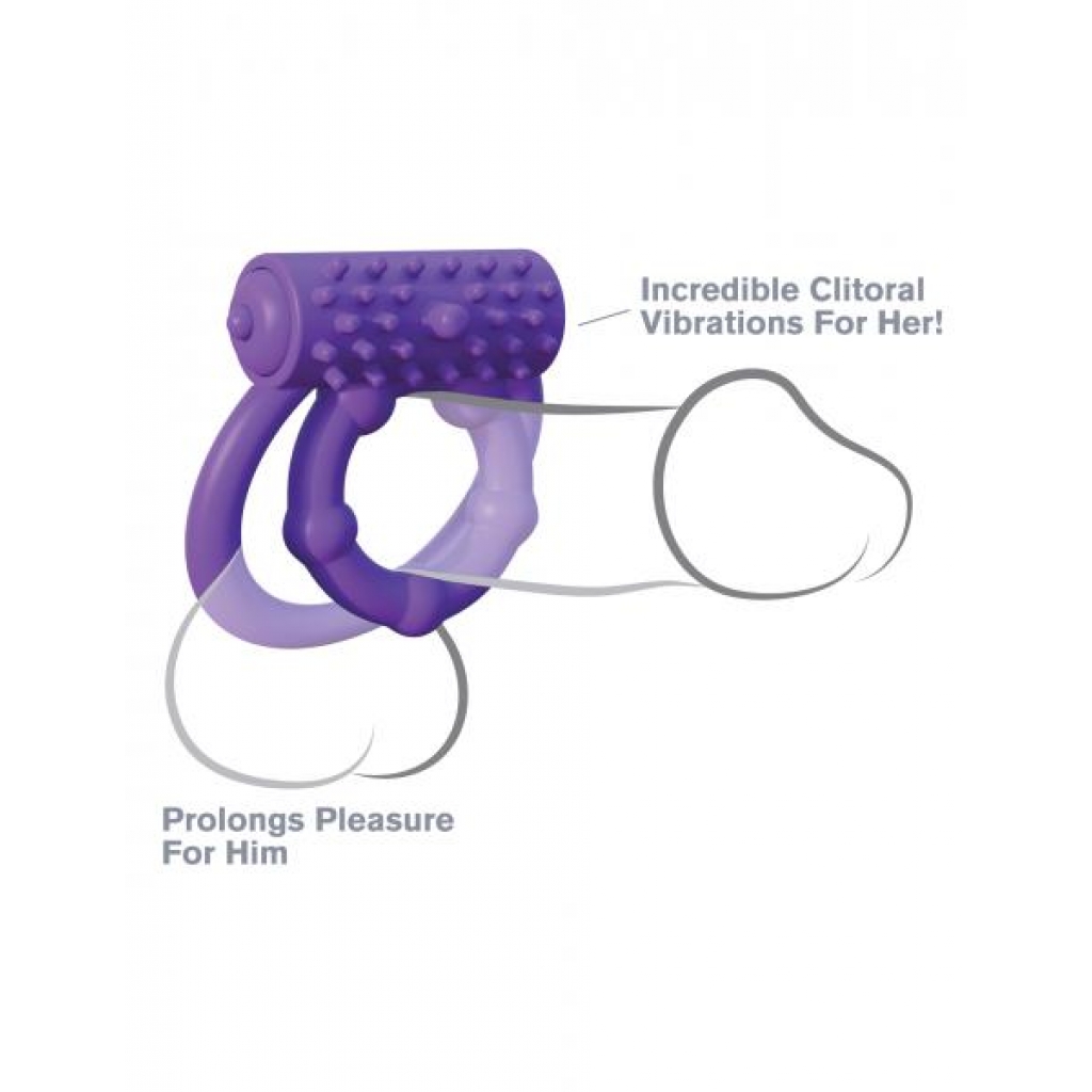 Fantasy C-Ringz Prolong Ring - Purple