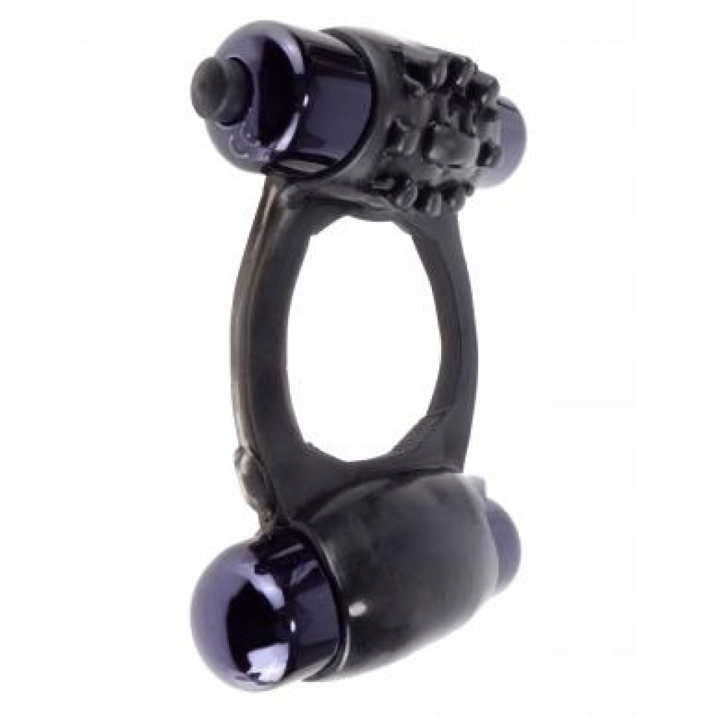 Fantasy C Ringz Duo Vibrating Super Ring - Black