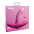 Threesome Rock N' Grind Silicone Vibrator - Pink