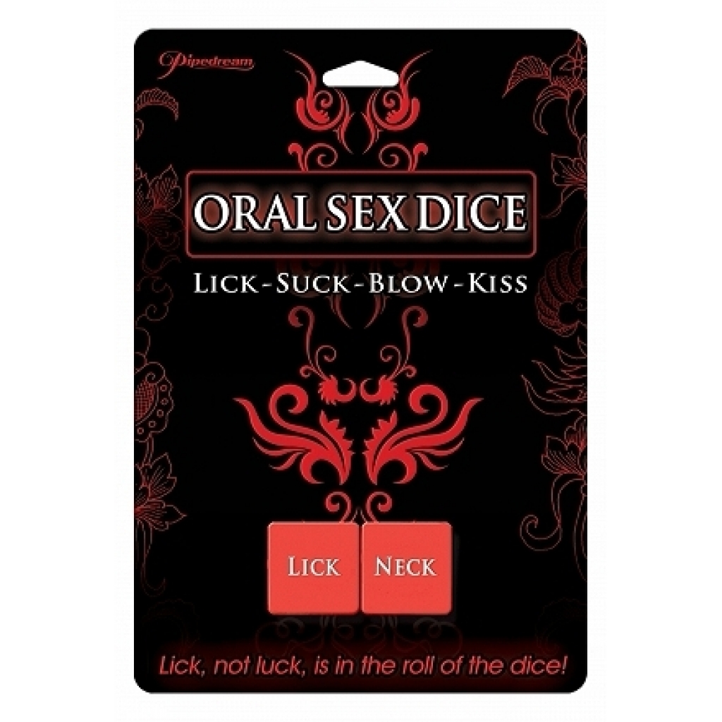 Lick-Suck-Blow-Kiss Oral Sex Dice