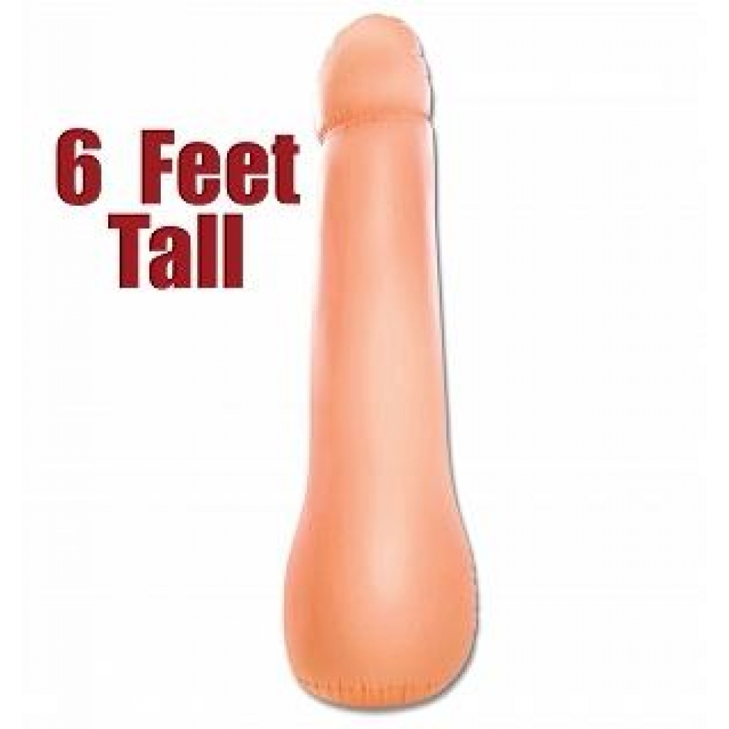 Captain Pecker Inflatable Vinyl Penis - 6 Feet of Fun