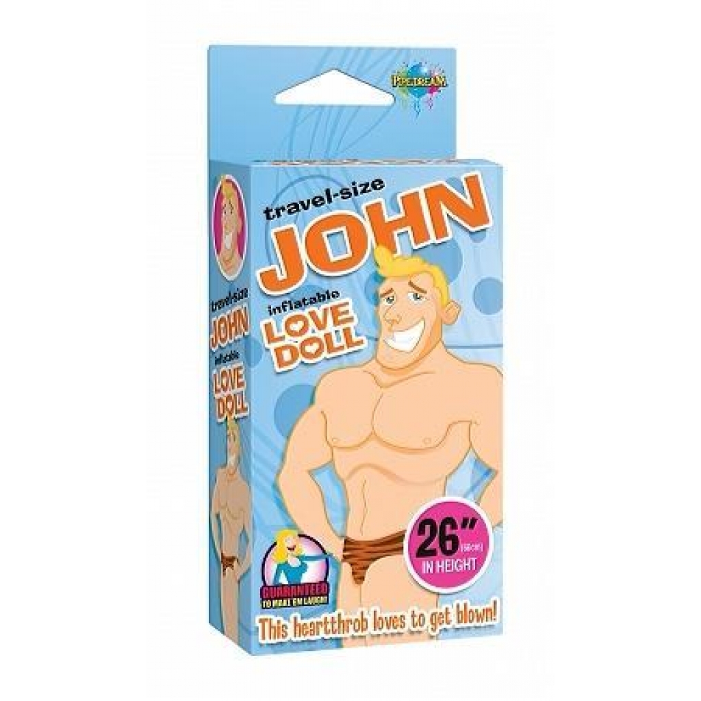 Travel Size John Blow Up Doll - 26 Inches