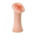 Pdx Extreme Wet Pussies Luscious Lips Stroker - Light Beige