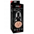 PDX Elite Cock Compressor Vibrating Stroker - Beige