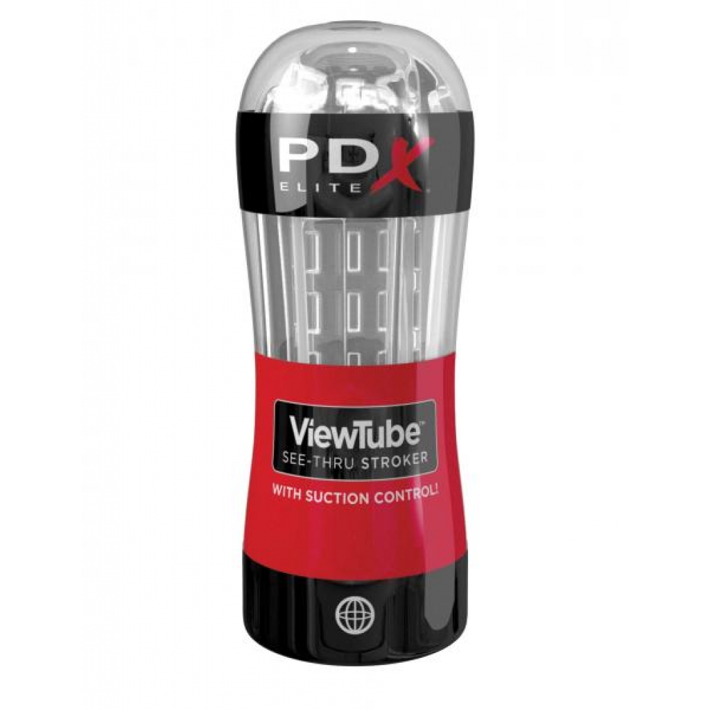 PDX Elite Viewtube See-thru Stroker - Ultimate Visual Stimulation