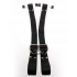 Sir Richard's Command Bondage Door Cuffs - Black