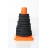 Play Zone Kit with 9 Rings and Storage Cone - Orange