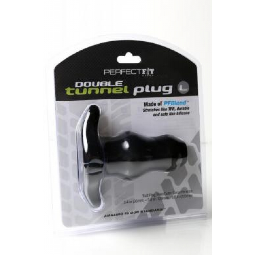 D-Tunnel Large Black Butt Plug