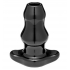 Double Tunnel Plug - X-Large - Black