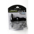 Double Tunnel Plug - X-Large - Black