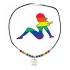 Gaysentials Necklace Sticker Combo - Female Multi-Color