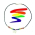 Gaysentials Necklace and Sticker Combo - Male Multi-Color