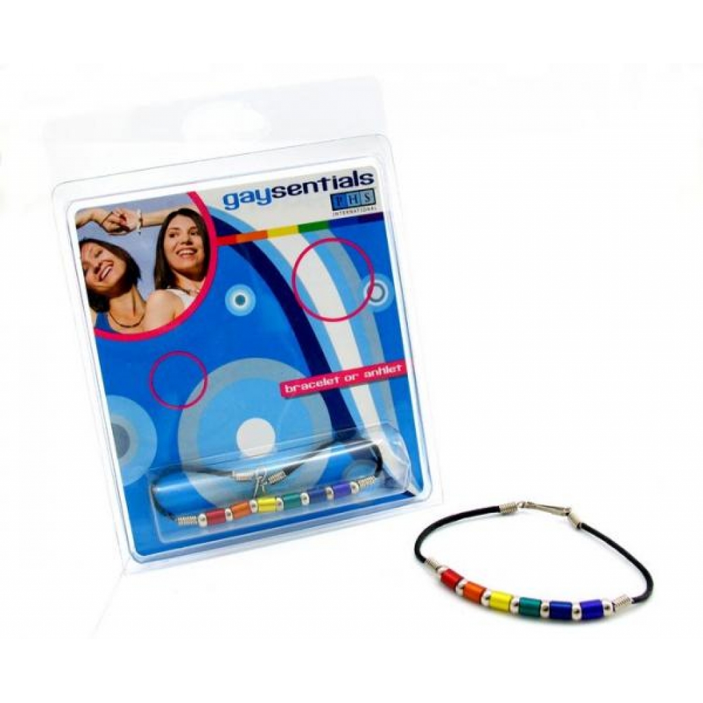 Gaysentials Aluminum Tube Beads Bracelet - Multi-Color