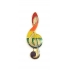 Gaysentials Pride Gear Rainbow Musical Note Lapel Pin