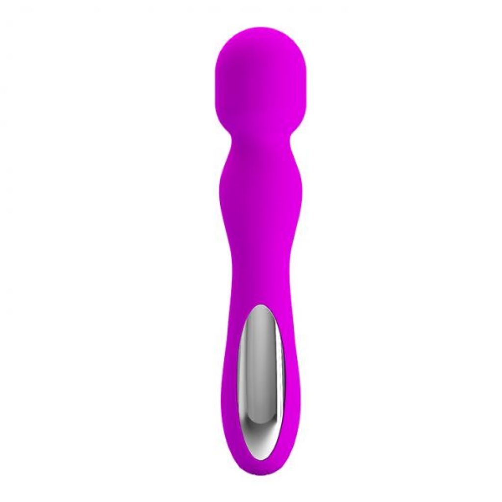 Pretty Love Paul USB Rechargeable Wand Vibrator - Pink Serenity