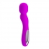 Pretty Love Paul USB Rechargeable Wand Vibrator - Pink Serenity