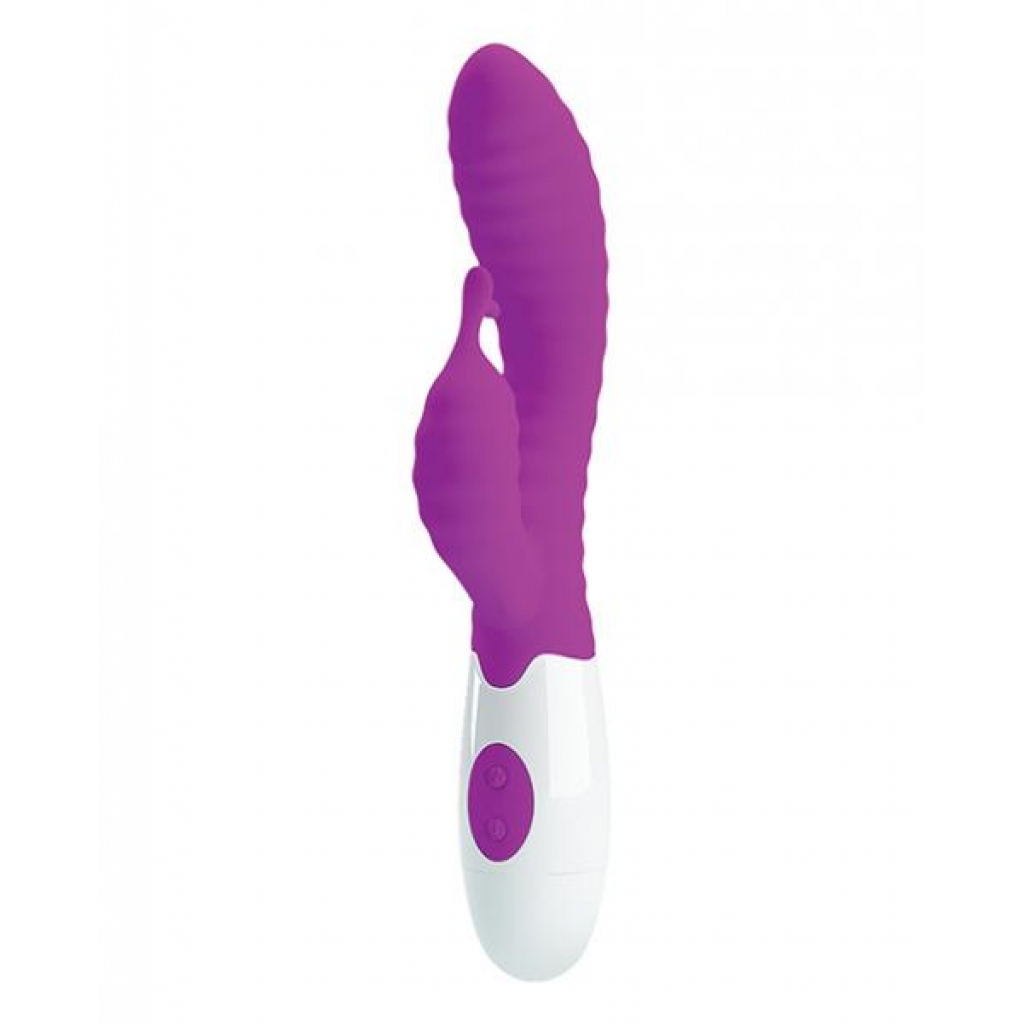 Pretty Love Pete - 30 Function Vibrator in Fuchsia Purple