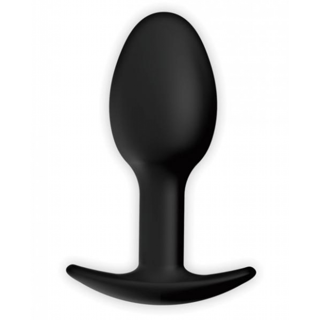 Pretty Love 3.34 Silicone Anal Plug - Black