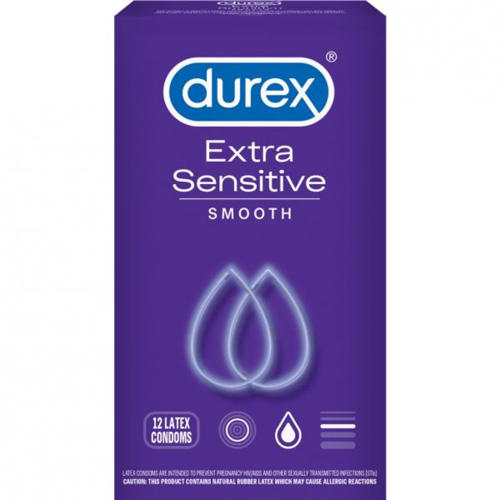 Durex Extra Sensitive Smooth 12ct - Feel Closer Together