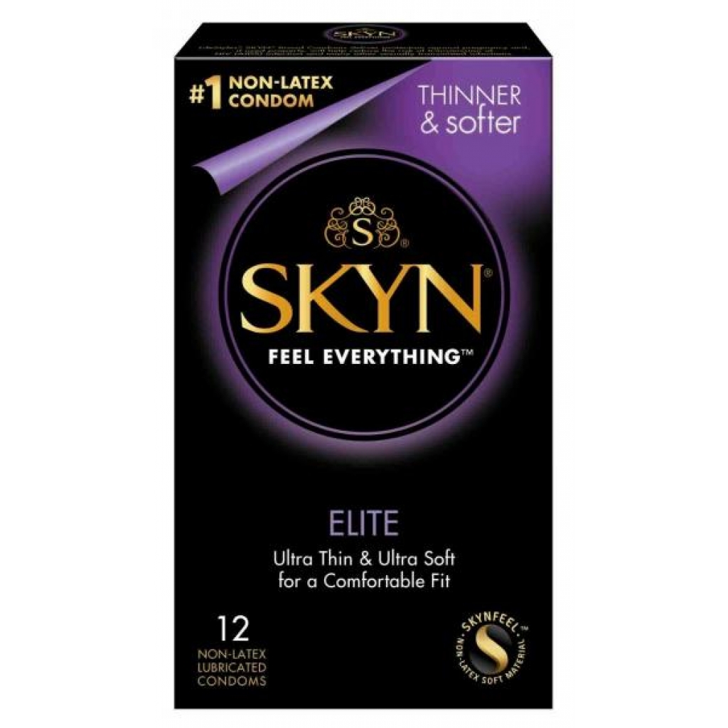 Skyn Elite Ultra Thin Condoms - 12 Pack