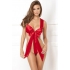 Unwrap Me Satin Bow Teddy - Red M/L