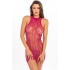 Reckless Lace Mini Dress - Sangria