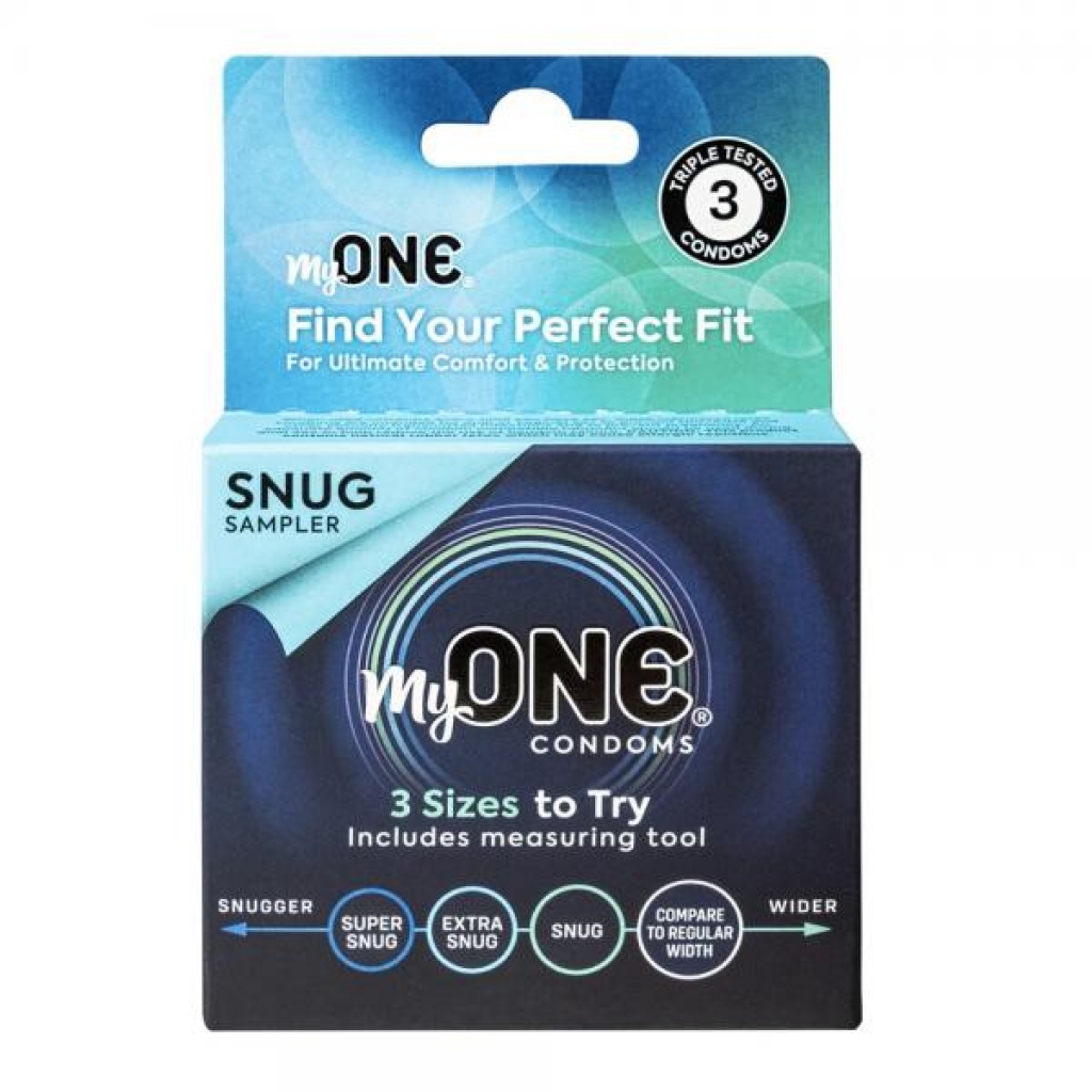 MyOne Snug Sample Condom Kit - 3 Count