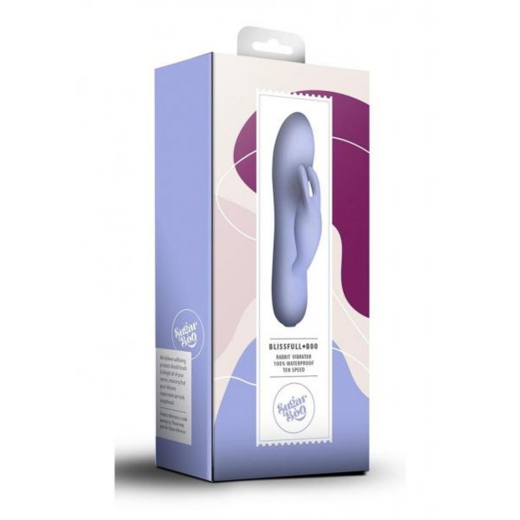 Blissful Boo Rabbit Vibrator - Lilac Purple