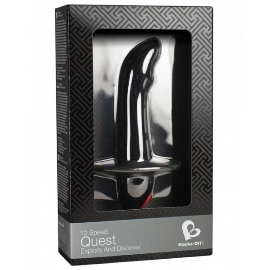 Quest Prostate 7X Bullet Vibrator - Black