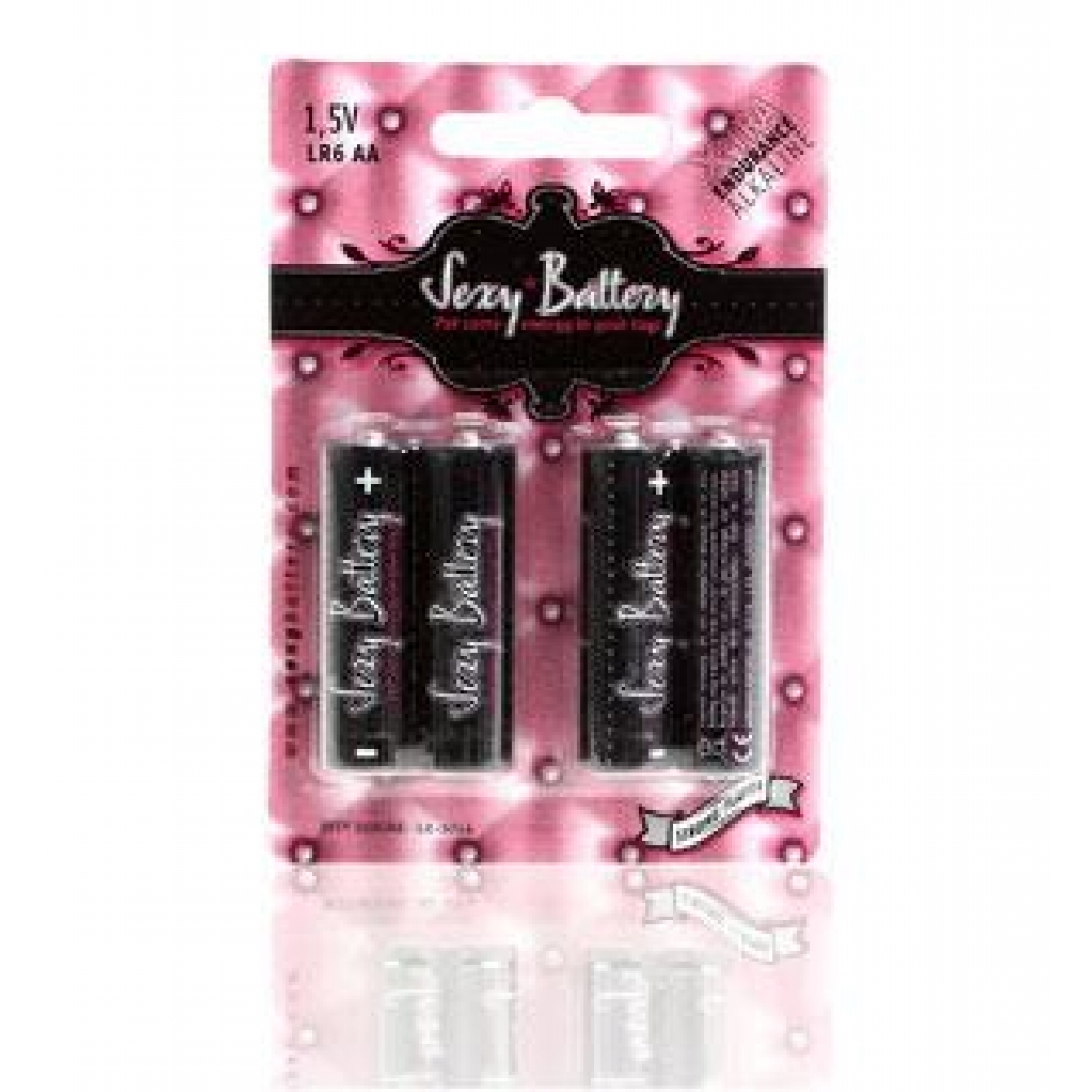 Sexy Battery AA/LR6 - 4 Pack Pink