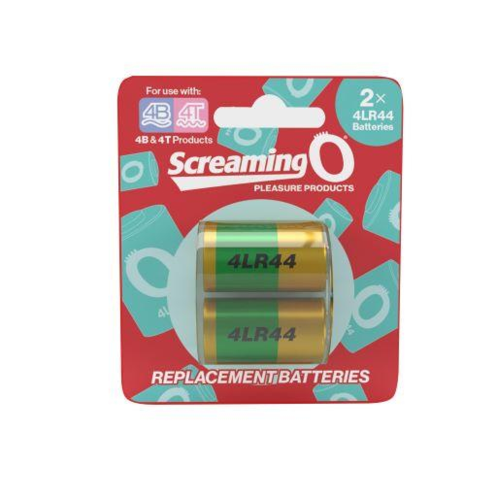 Screaming O Size 4LR44 Batteries - Essential Power Source