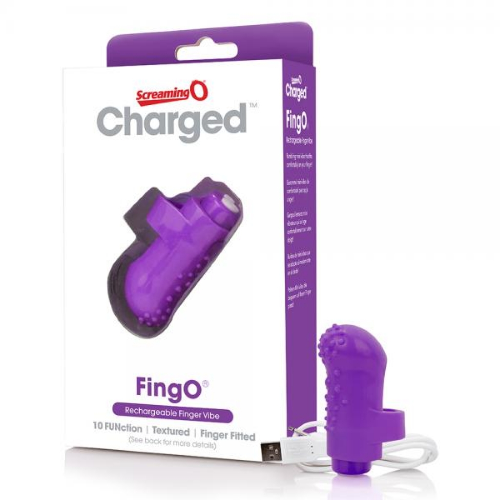 Screaming O Charged Fing O Vooom Mini Vibe - Purple