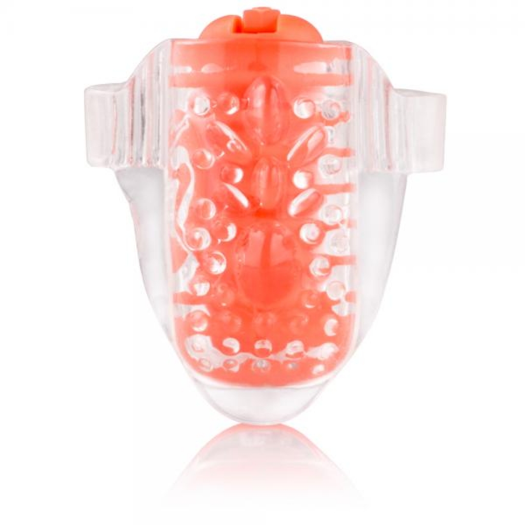 Color Pop Quickie Lingo Tongue Vibrator - Orange