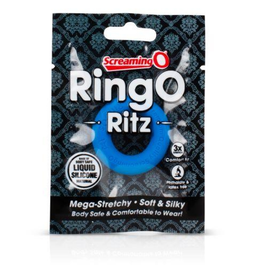 Screaming O Ringo Ritz Blue Cock Ring