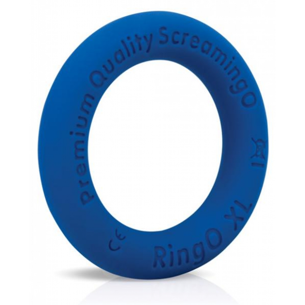 Screaming O Ringo Ritz XL Blue Cock Ring