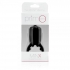 Primo Minx Black Vibrating Cock Ring with Vibro Fins