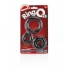 Ringo 3-Pack Cock Rings - Black