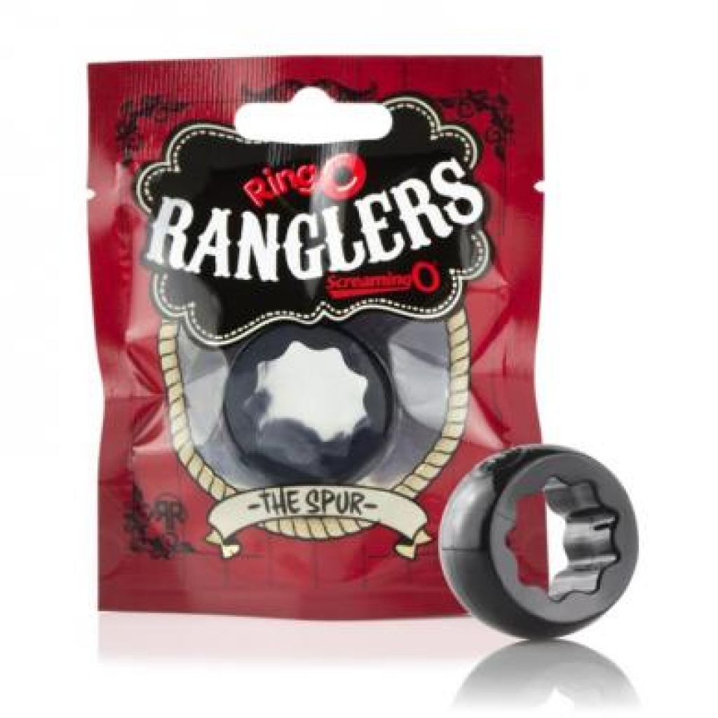 Ring O Ranglers The Spur - Black Erection Ring