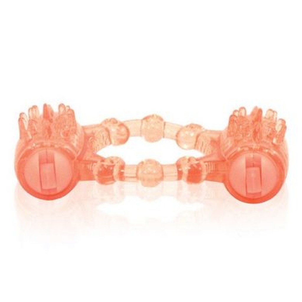 Two-O Dual Stimulation Pleasure Ring - Pink