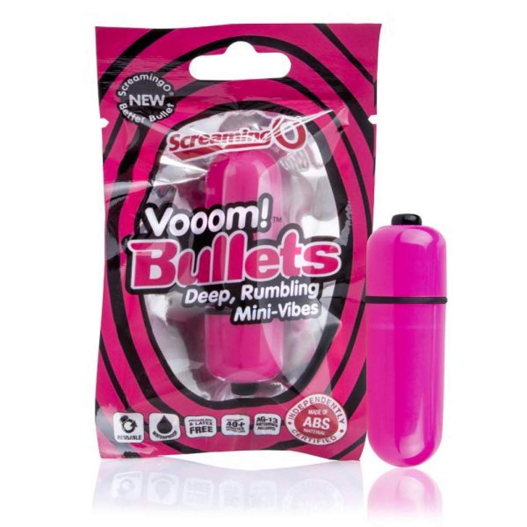 Screaming O Vooom Bullet Strawberry Mini Vibe – Pink