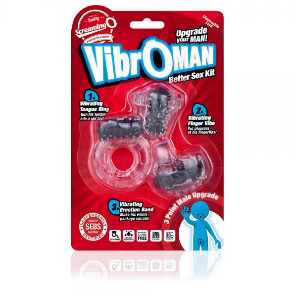 Screaming O Vibro Man - Black