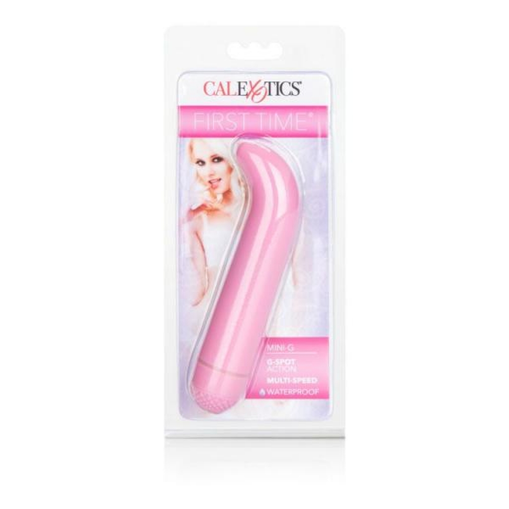 First Time Mini G Vibrator - Pink